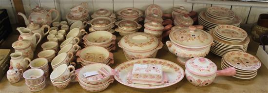 Quimper tea and dinner service